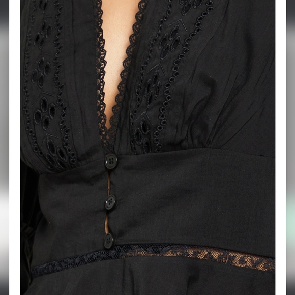 NWT! Kourt, Tensley Top, Black, SIZE 4, MSRP$172.50 - Picture 8 of 12